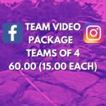 Nov 12th Team of 3 Package – Instagram or Facebook Format